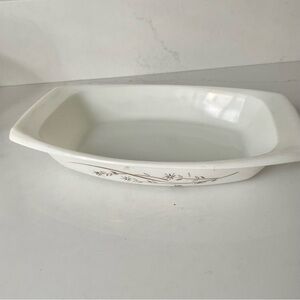 Vintage Pyrex Golden HoneySuckle Casserole Dish 033 1.5 Qt no lid